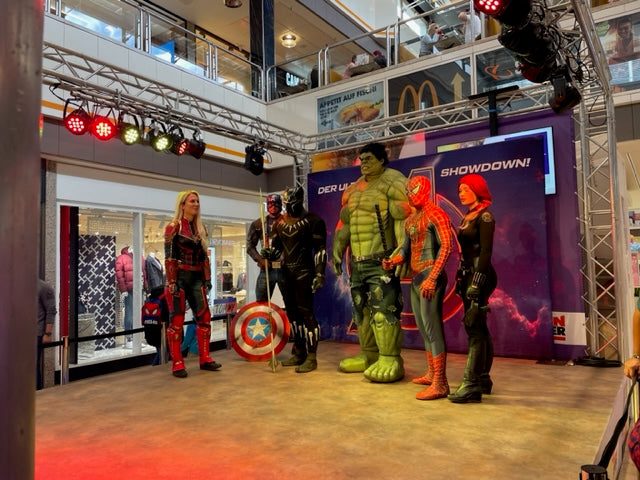 Die Avengers zu Besuch in Köln