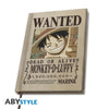 One Piece Notizbuch Wanted Ruffy
